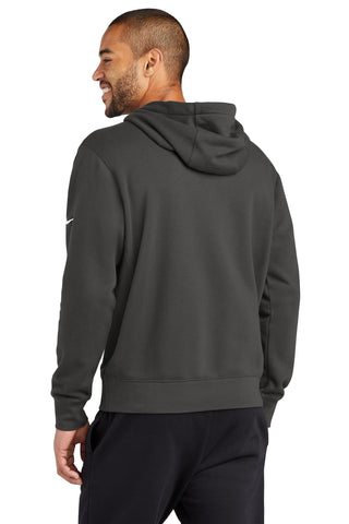 Nike Club Fleece Sleeve Swoosh Pullover Hoodie (Anthracite)