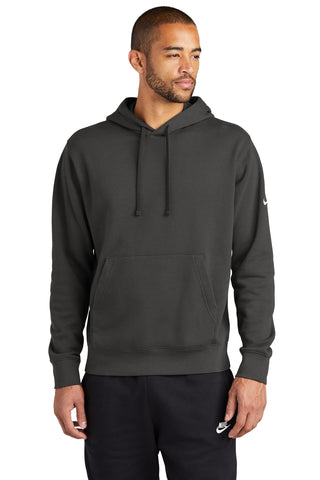 Nike Club Fleece Sleeve Swoosh Pullover Hoodie (Anthracite)