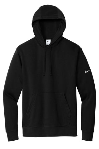 Nike Club Fleece Sleeve Swoosh Pullover Hoodie (Black)