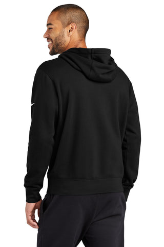 Nike Club Fleece Sleeve Swoosh Pullover Hoodie (Black)