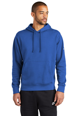 Nike Club Fleece Sleeve Swoosh Pullover Hoodie (Game Royal)