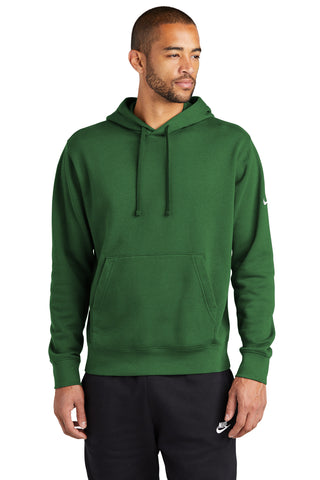 Nike Club Fleece Sleeve Swoosh Pullover Hoodie (Gorge Green)