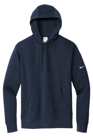 Nike Club Fleece Sleeve Swoosh Pullover Hoodie (Midnight Navy)