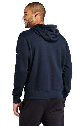Nike Club Fleece Sleeve Swoosh Pullover Hoodie (Midnight Navy)