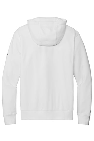 Nike Club Fleece Sleeve Swoosh Pullover Hoodie (White)