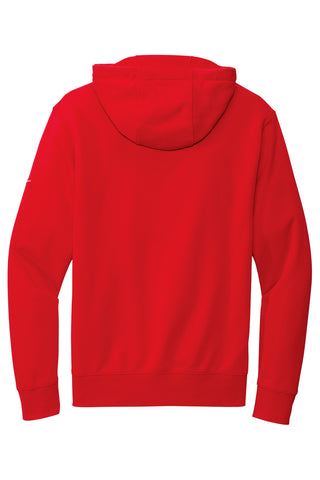 Nike Club Fleece Sleeve Swoosh Full-Zip Hoodie (University Red)