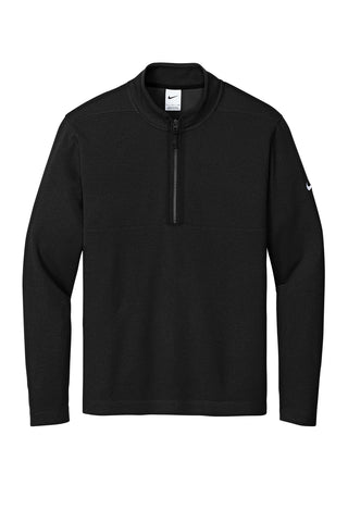 Nike Textured 1/2-Zip Cover-Up (Black)