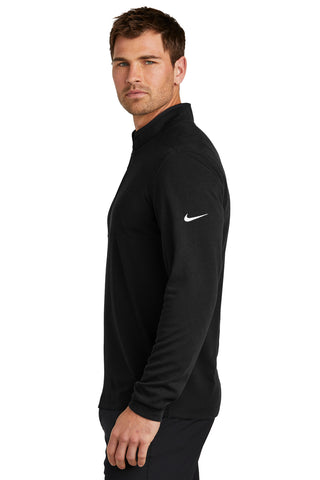 Nike Textured 1/2-Zip Cover-Up (Black)