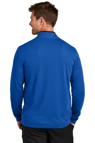 Nike Textured 1/2-Zip Cover-Up (Gym Blue)