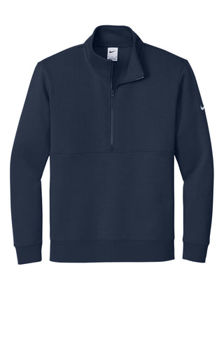 Nike Club Fleece Sleeve Swoosh 1/2-Zip (Midnight Navy)