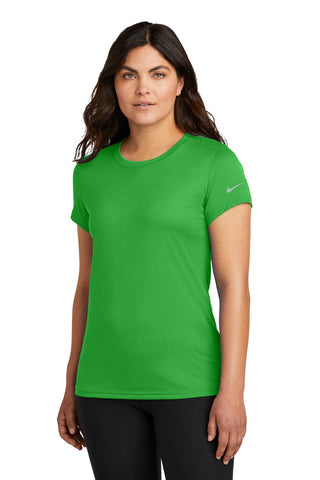 Nike Ladies Swoosh Sleeve rLegend Tee (Apple Green)