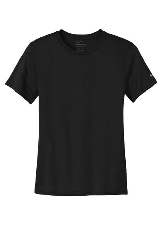 Nike Ladies Swoosh Sleeve rLegend Tee (Black)