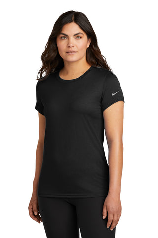 Nike Ladies Swoosh Sleeve rLegend Tee (Black)