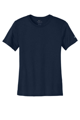 Nike Ladies Swoosh Sleeve rLegend Tee (College Navy)