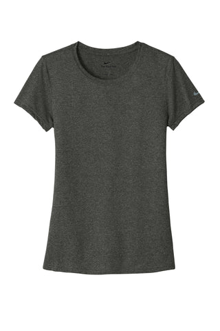 Nike Ladies Swoosh Sleeve rLegend Tee (Dark Smoke Heather)