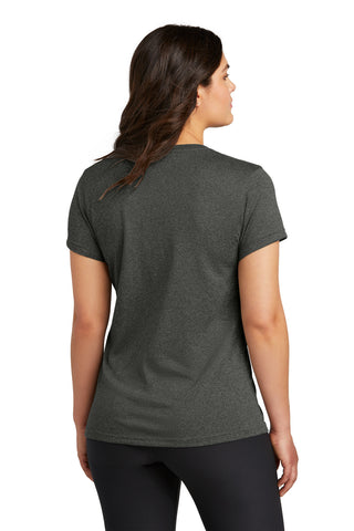 Nike Ladies Swoosh Sleeve rLegend Tee (Dark Smoke Heather)