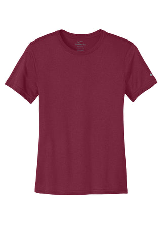 Nike Ladies Swoosh Sleeve rLegend Tee (Team Maroon)