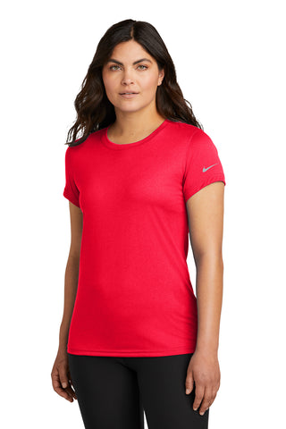 Nike Ladies Swoosh Sleeve rLegend Tee (University Red)