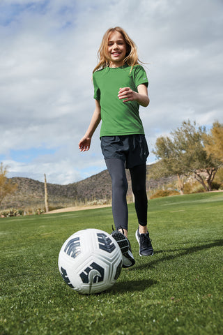 Nike Youth Swoosh Sleeve rLegend Tee (Gorge Green)