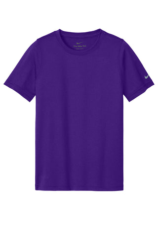 Nike Youth Swoosh Sleeve rLegend Tee (Court Purple)