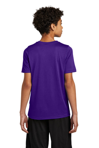 Nike Youth Swoosh Sleeve rLegend Tee (Court Purple)