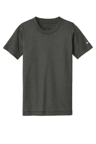 Nike Youth Swoosh Sleeve rLegend Tee (Dark Smoke Heather)