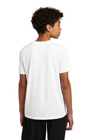 Nike Youth Swoosh Sleeve rLegend Tee (White)