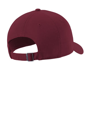 Nike Heritage Cotton Twill Cap (Deep Maroon)