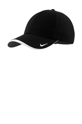 Nike Dri-FIT Perforated Performance Cap (Black/ White)