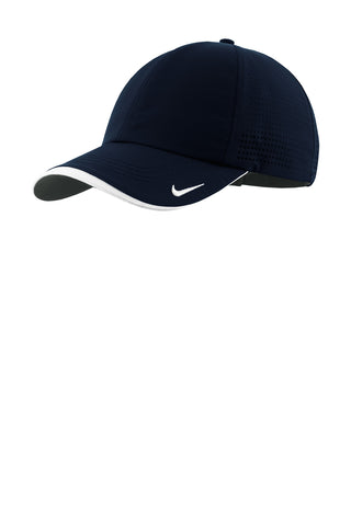 Nike Dri-FIT Perforated Performance Cap (Navy/ White)