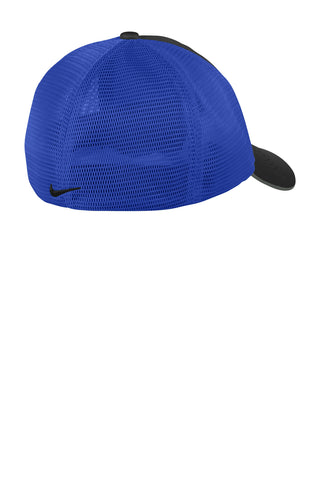 Nike Stretch-to-Fit Mesh Back Cap (Black/ Game Royal)