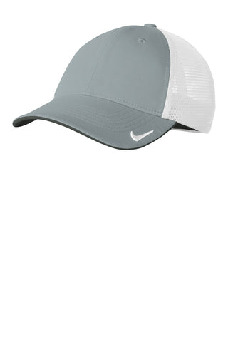Nike Stretch-to-Fit Mesh Back Cap (Cool Grey/ White)