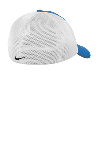 Nike Stretch-to-Fit Mesh Back Cap (Gym Blue/ White)