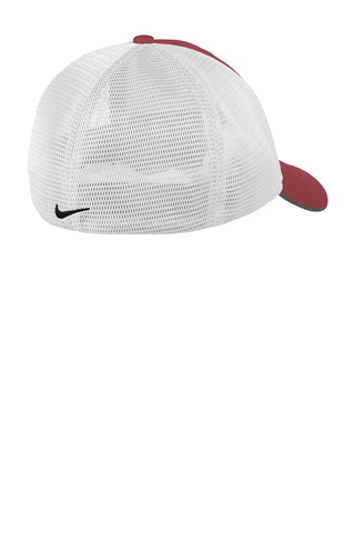Nike Stretch-to-Fit Mesh Back Cap (Team Red/ White)