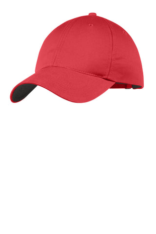 Nike Unstructured Cotton/Poly Twill Cap (Gym Red)