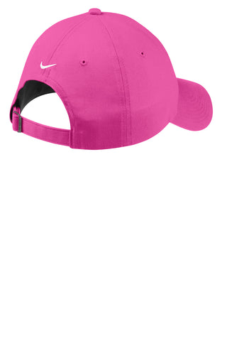 Nike Unstructured Cotton/Poly Twill Cap (Vivid Pink)