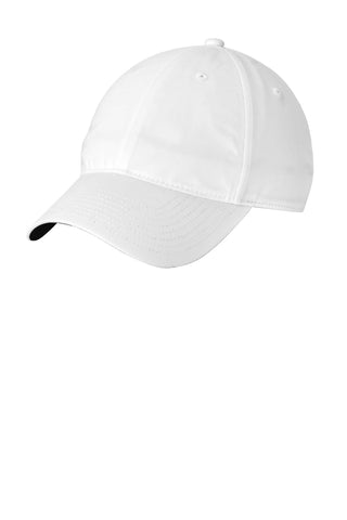 Nike Unstructured Cotton/Poly Twill Cap (White)
