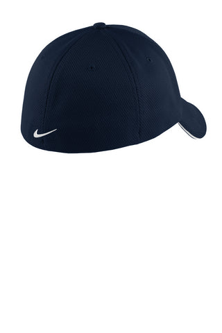 Nike Dri-FIT Stretch Mesh Sandwich Bill Cap (Navy/ White)