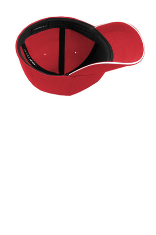 Nike Dri-FIT Stretch Mesh Sandwich Bill Cap (University Red/ White)