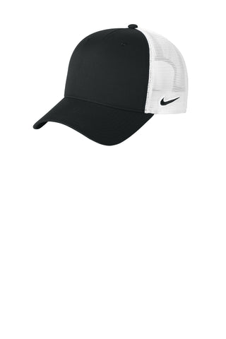 Nike Snapback Mesh Trucker Cap (Black/ White)