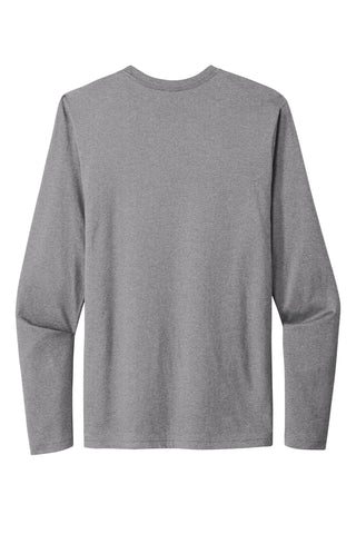 Next Level Apparel Cotton Long Sleeve Tee (Heather Gray)