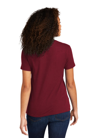 Next Level Apparel Women's Cotton Tee (Cardinal)