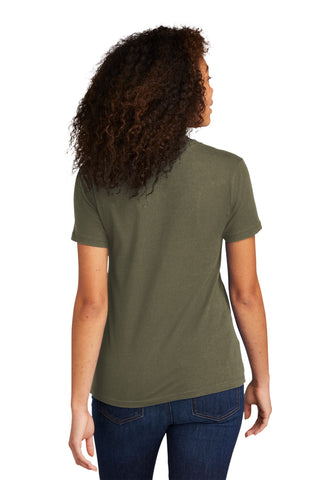 Next Level Apparel Women's Cotton Tee (Light Olive)