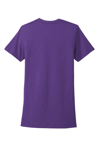 Next Level Apparel Women's Cotton Tee (Purple Rush)