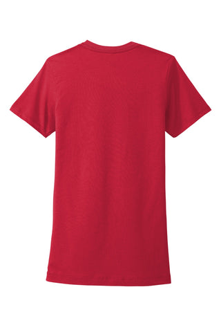 Next Level Apparel Women's Cotton Tee (Red)