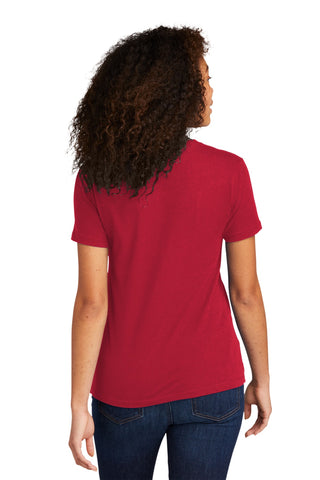 Next Level Apparel Women's Cotton Tee (Red)