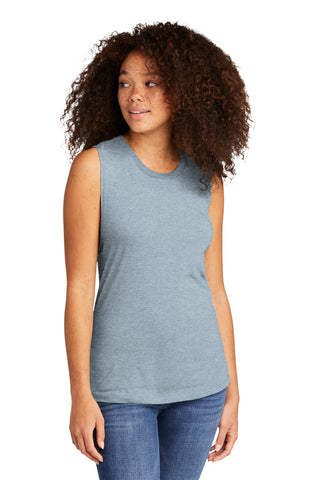 Next Level Apparel Women's Festival Muscle Tank (Stonewash Denim)