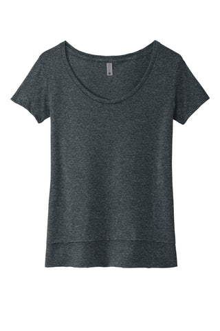 Next Level Apparel Women's Festival Scoop Neck Tee (Antique Denim)