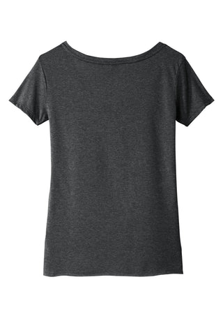 Next Level Apparel Women's Festival Scoop Neck Tee (Charcoal)