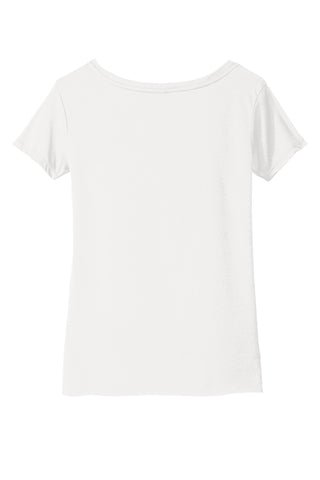 Next Level Apparel Women's Festival Scoop Neck Tee (White)